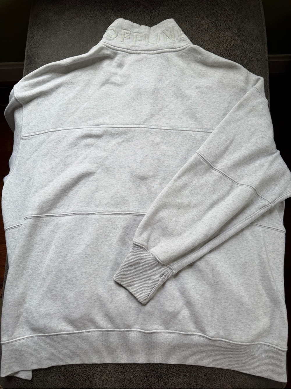 OFFLINE by Aerie Cloud Fleece Quarter Zip Sweatshirt - Picture 2 of 3